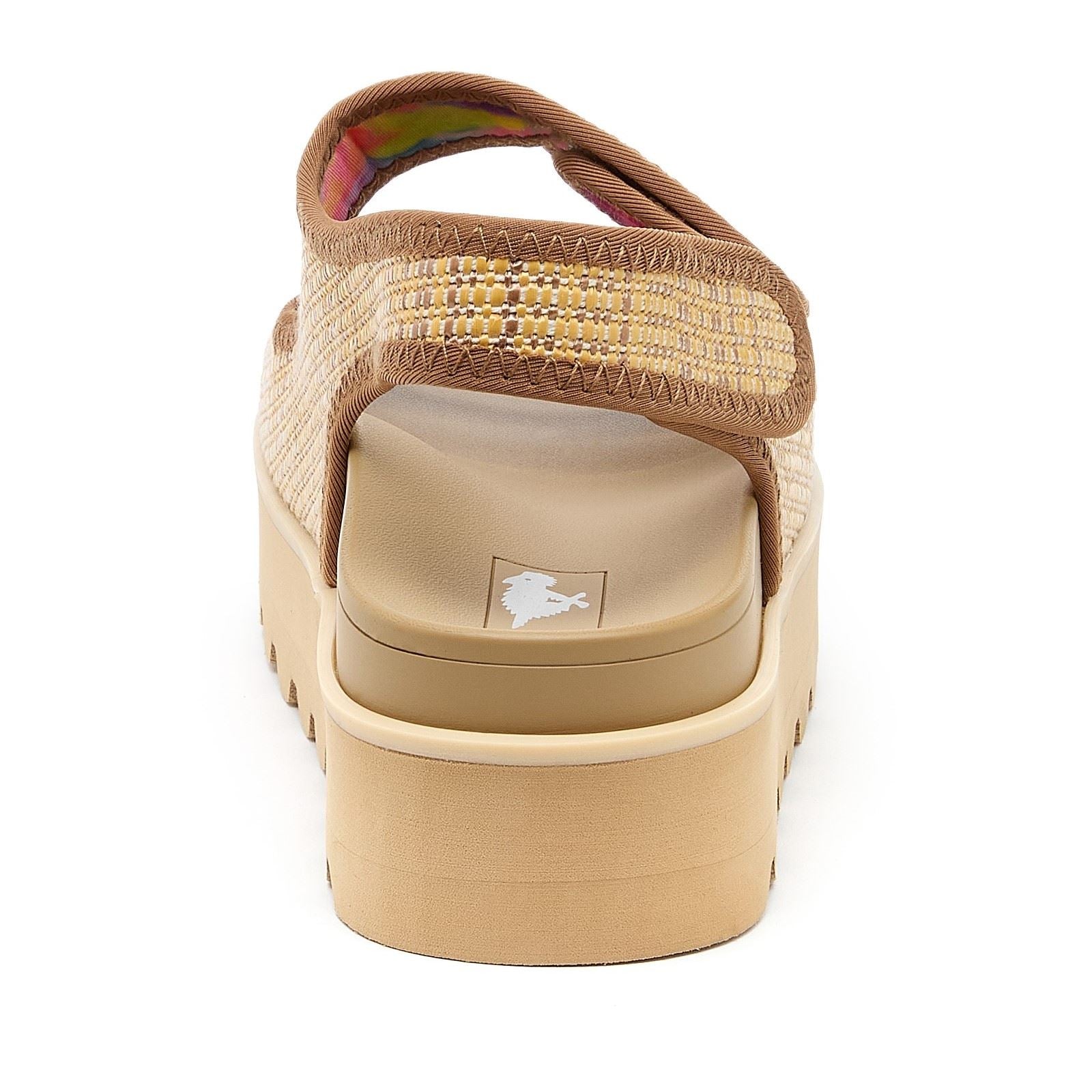 Rocket Dog Balmy Raffia Damen Sandalen Aus Naturtextilien