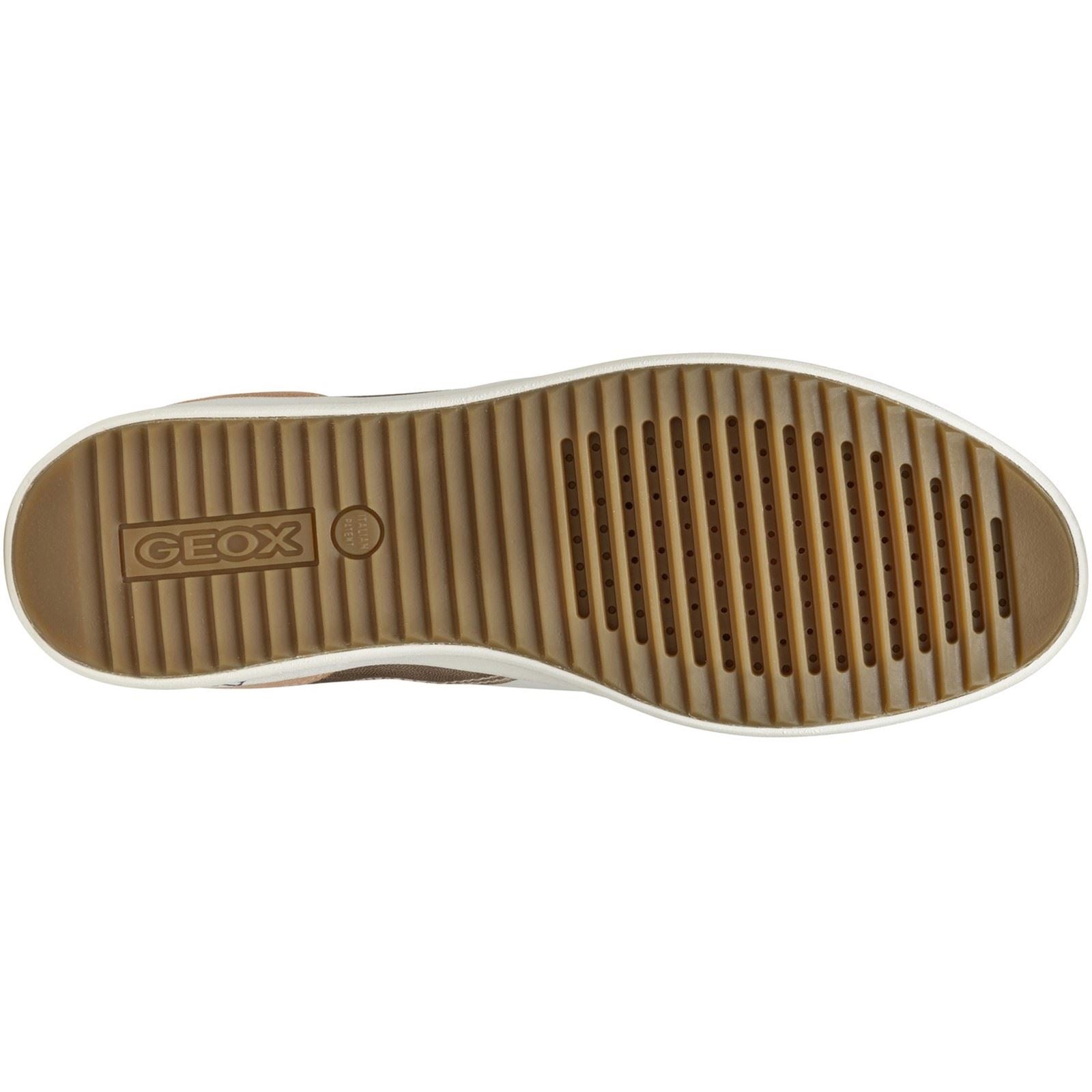 Geox D BLOMIEE Damenoptik Weiße/Nude Sneaker