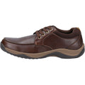 Hush Puppies Derek Herren Kaffeebraune Lederschnürschuhe