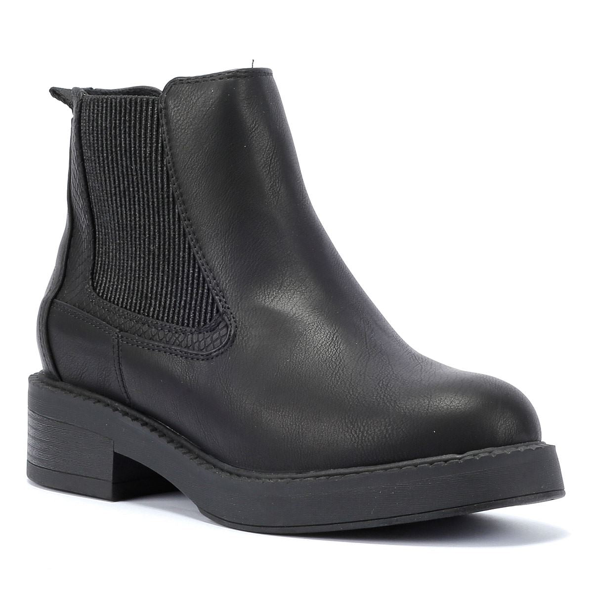 Blowfish Malibu Vera Schwarze Farbe Damenstiefel Aus Kunstleder