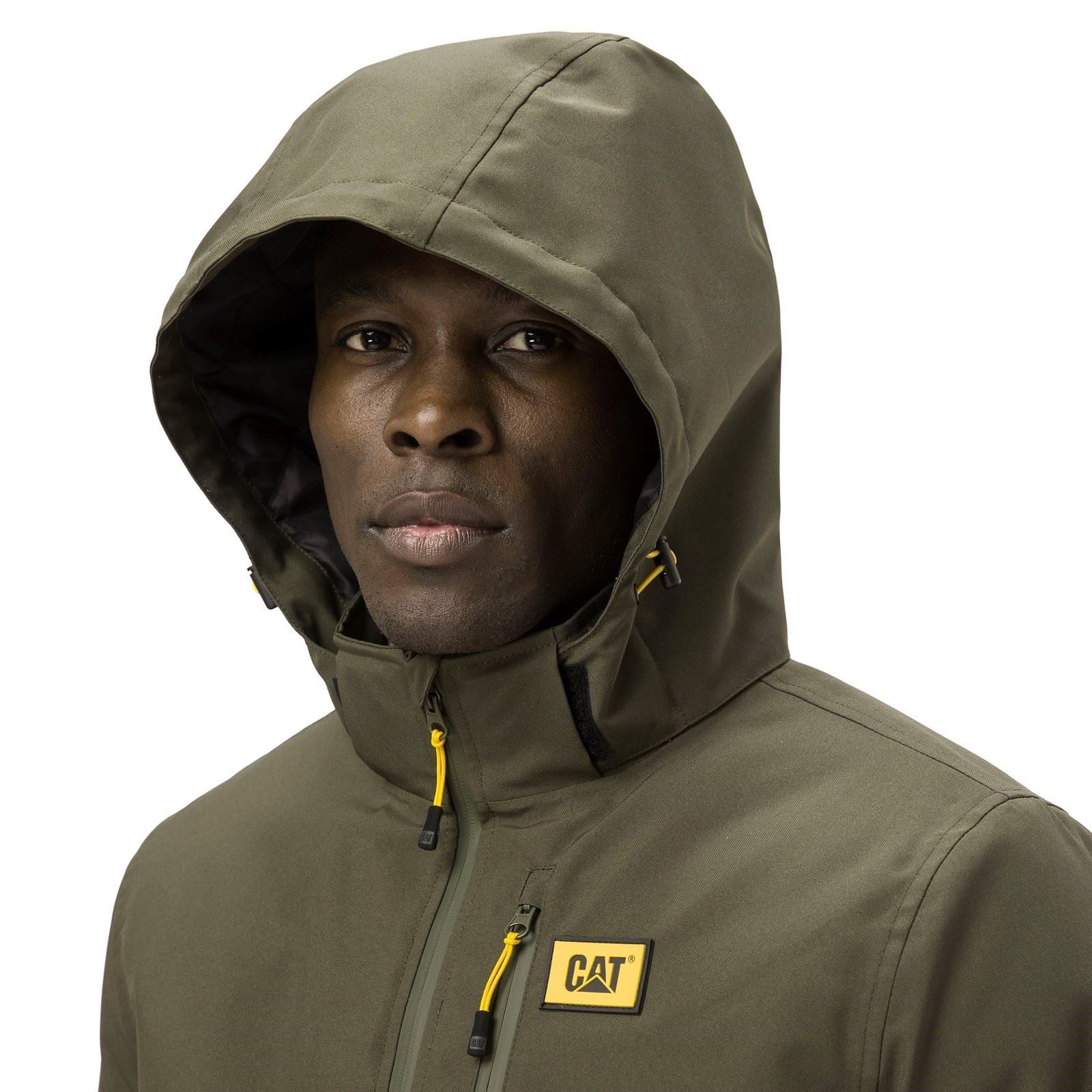 Caterpillar Lightweight Insulated Herren Grünes Daunenjacke