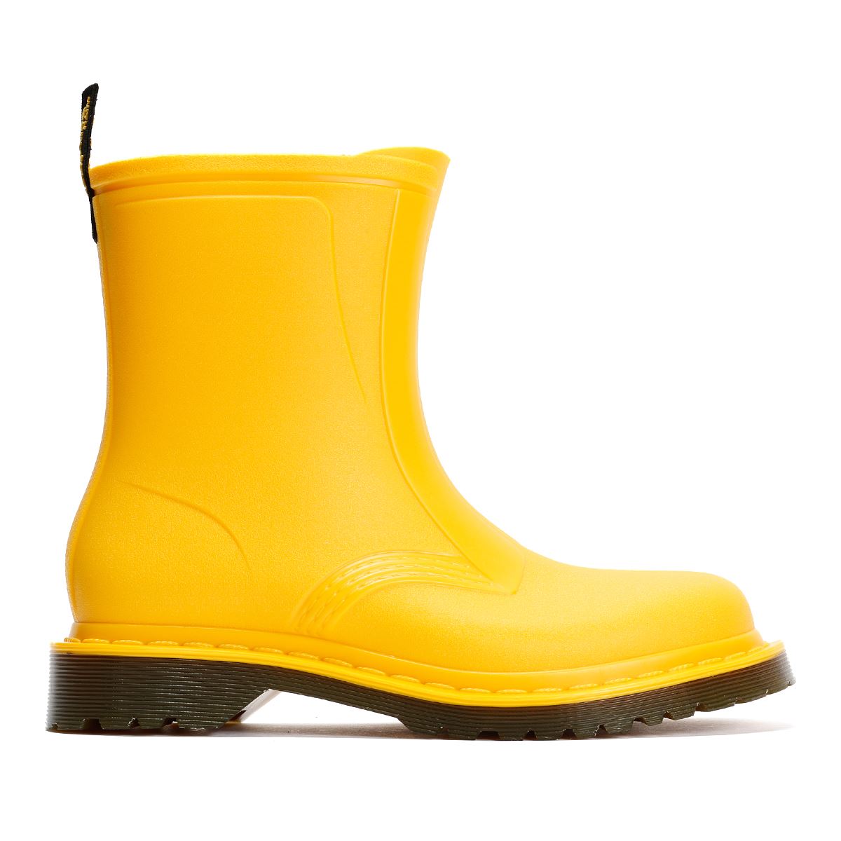 Dr. Martens 1460 Rain Pull On Damen Gelbe Gummistiefel