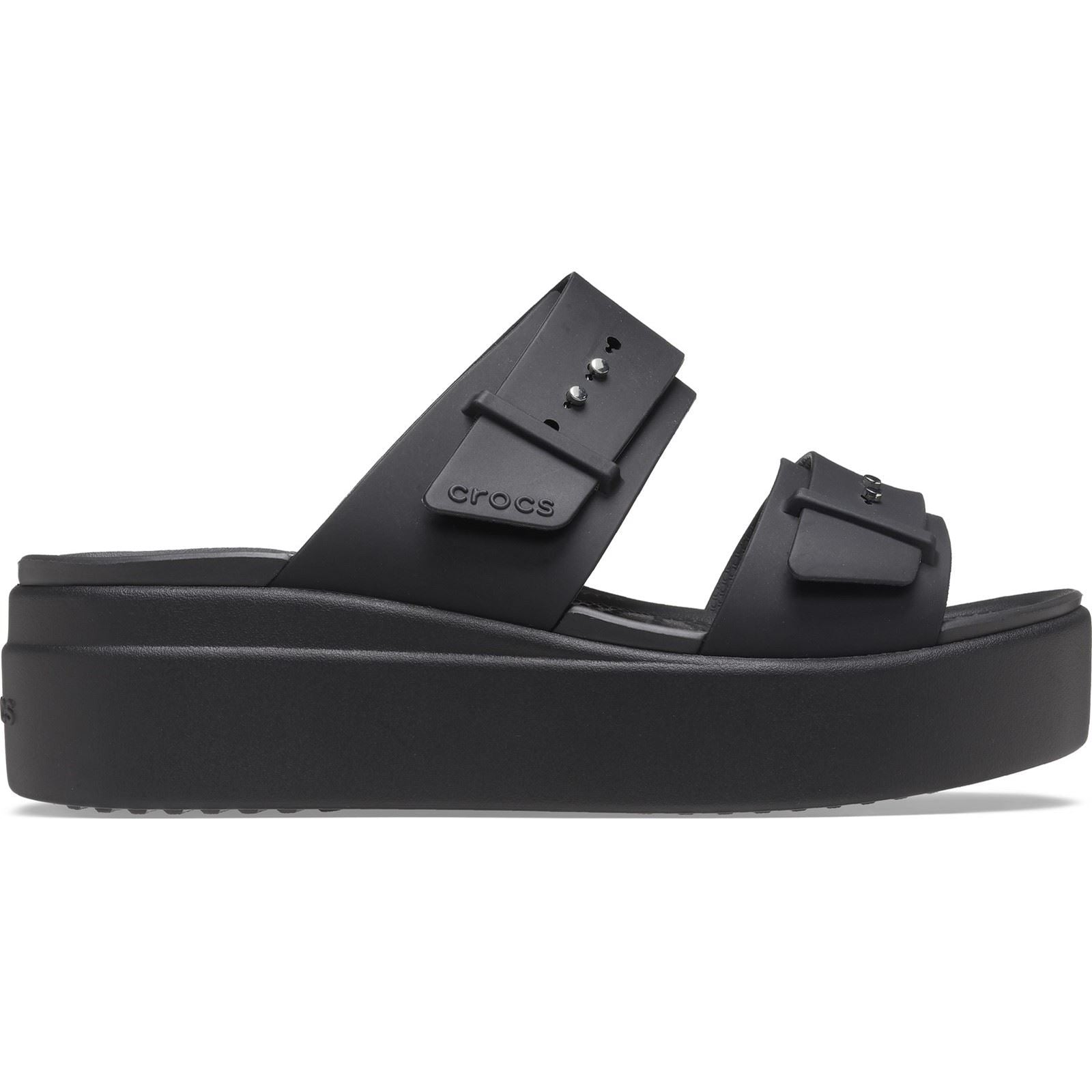 Crocs Brooklyn Damen Sandalen Aus Thermoplastischem Material In Schwarz