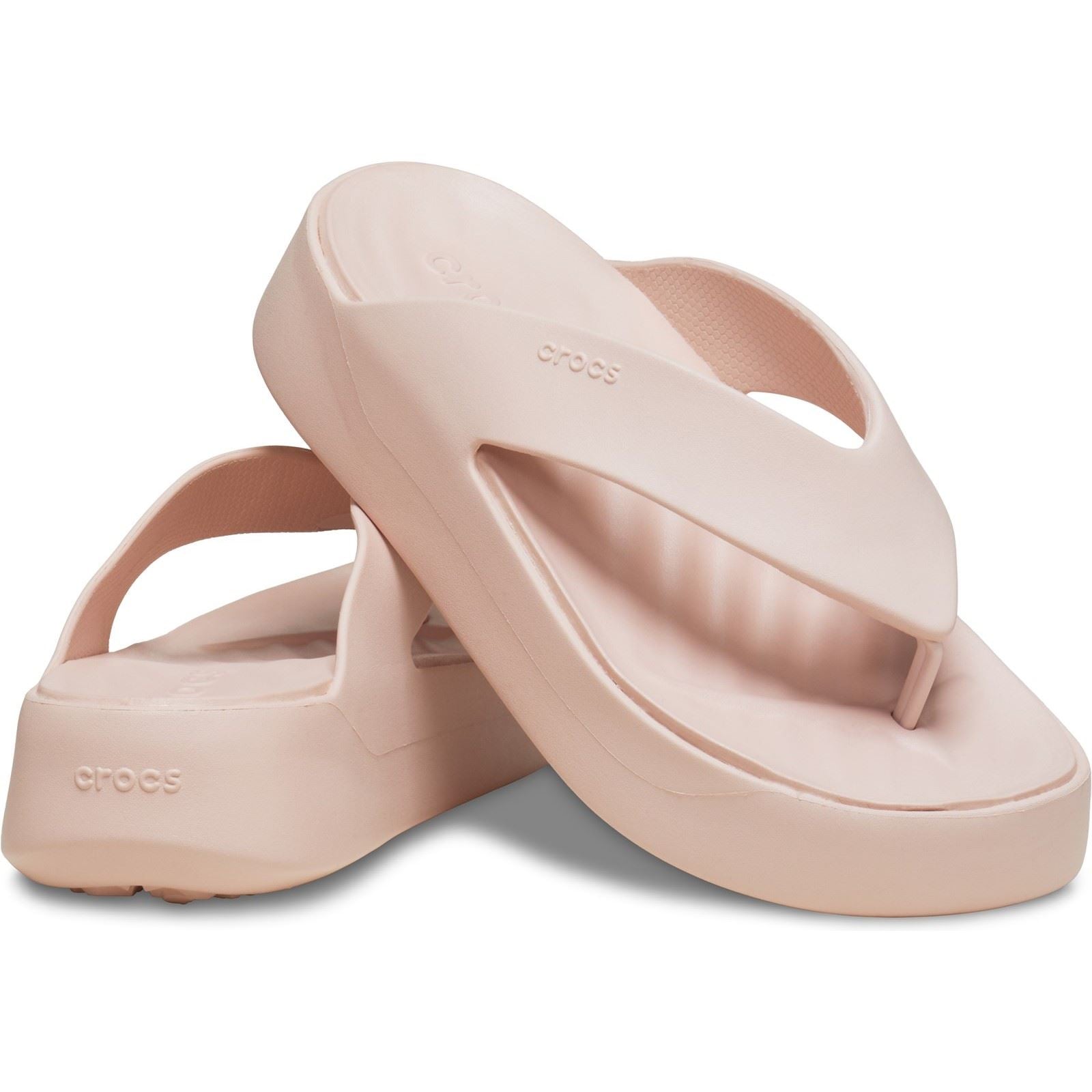 Crocs Getaway Platform Damen Sandalen Aus Quarz Thermoplast