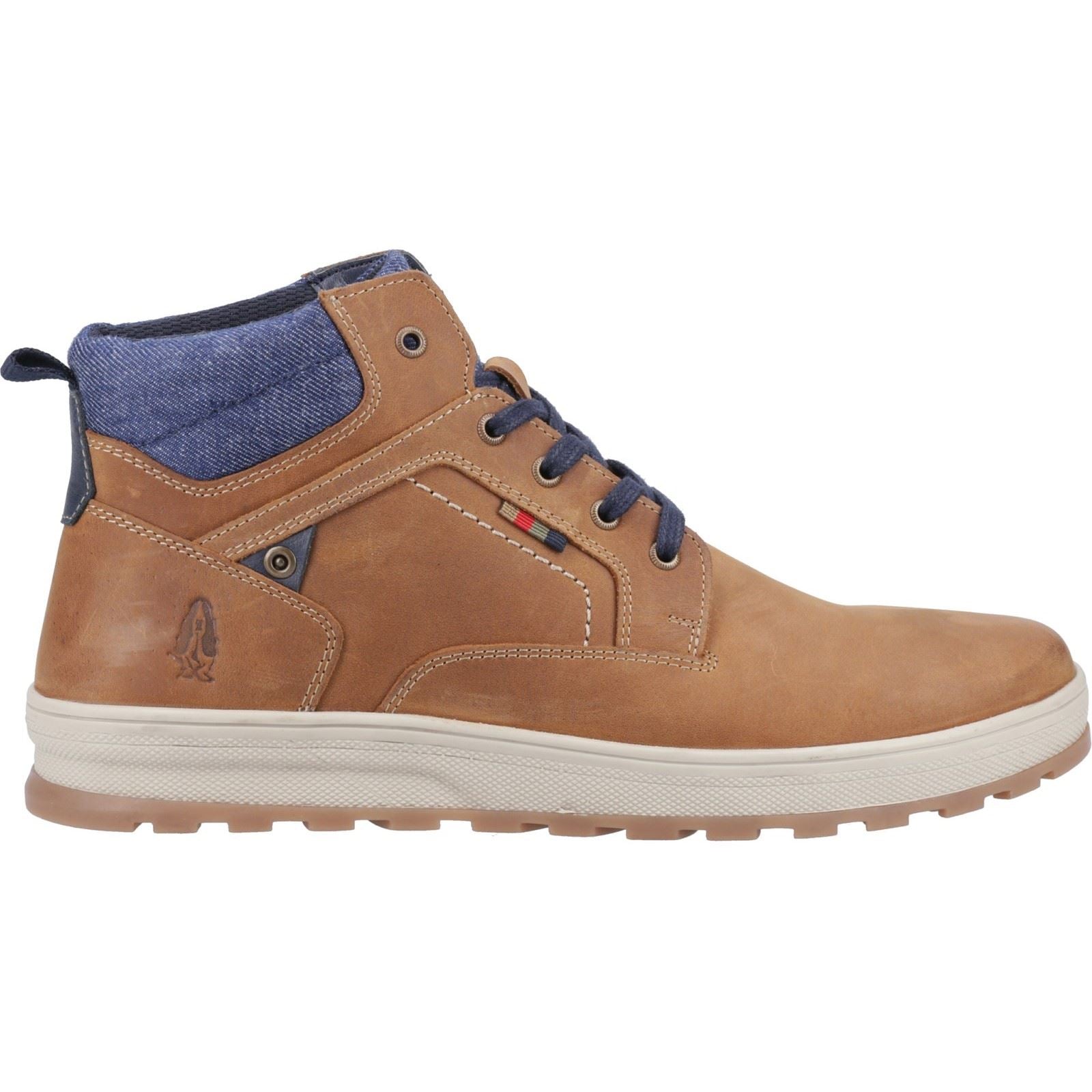 Hush Puppies Caleb Leder Herrenschuhe In Tan