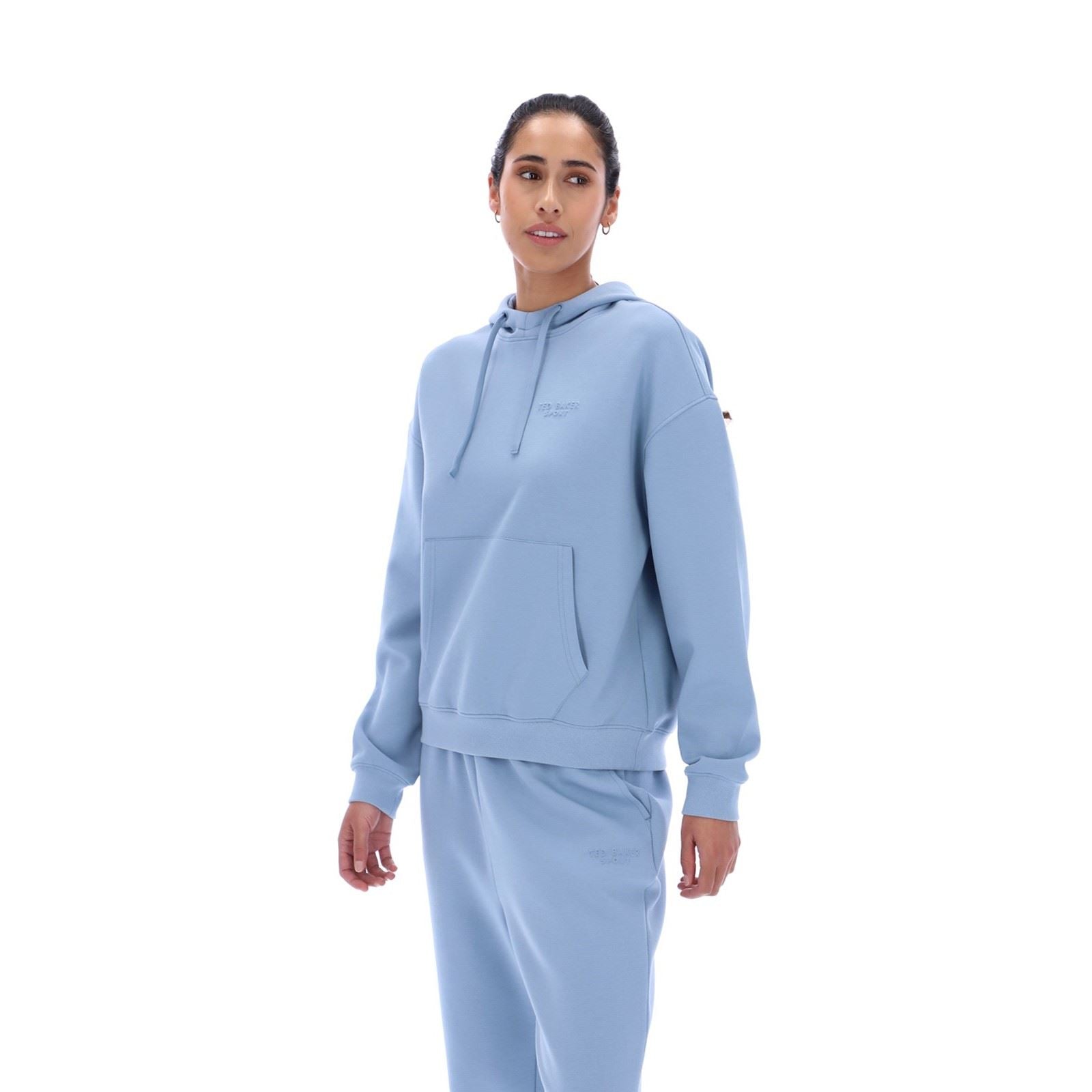 Ted Baker HEIDI TBWHSS2632 Polyester Damen Blau Kapuzenpullover