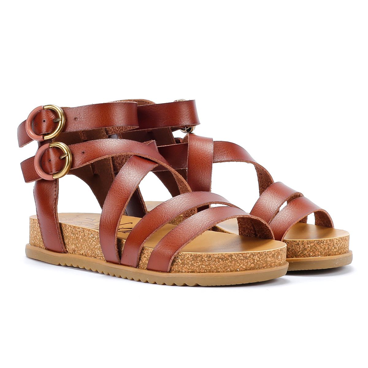 Blowfish Malibu Fandie Dyecut Damensandalen Mit Henna-Muster