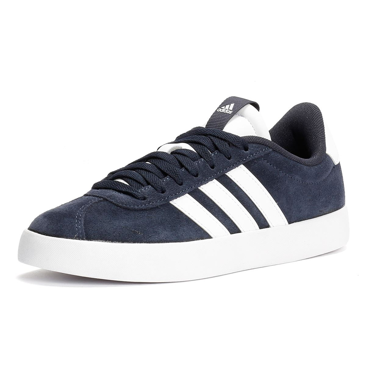 Adidas VL Court 3.0 Lederblaue Sneaker