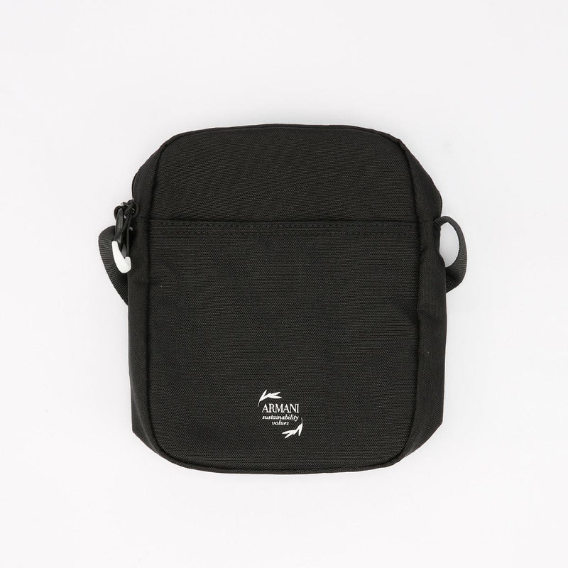 EA7 Train Core Small Herrentasche Aus Schwarzem Polyester