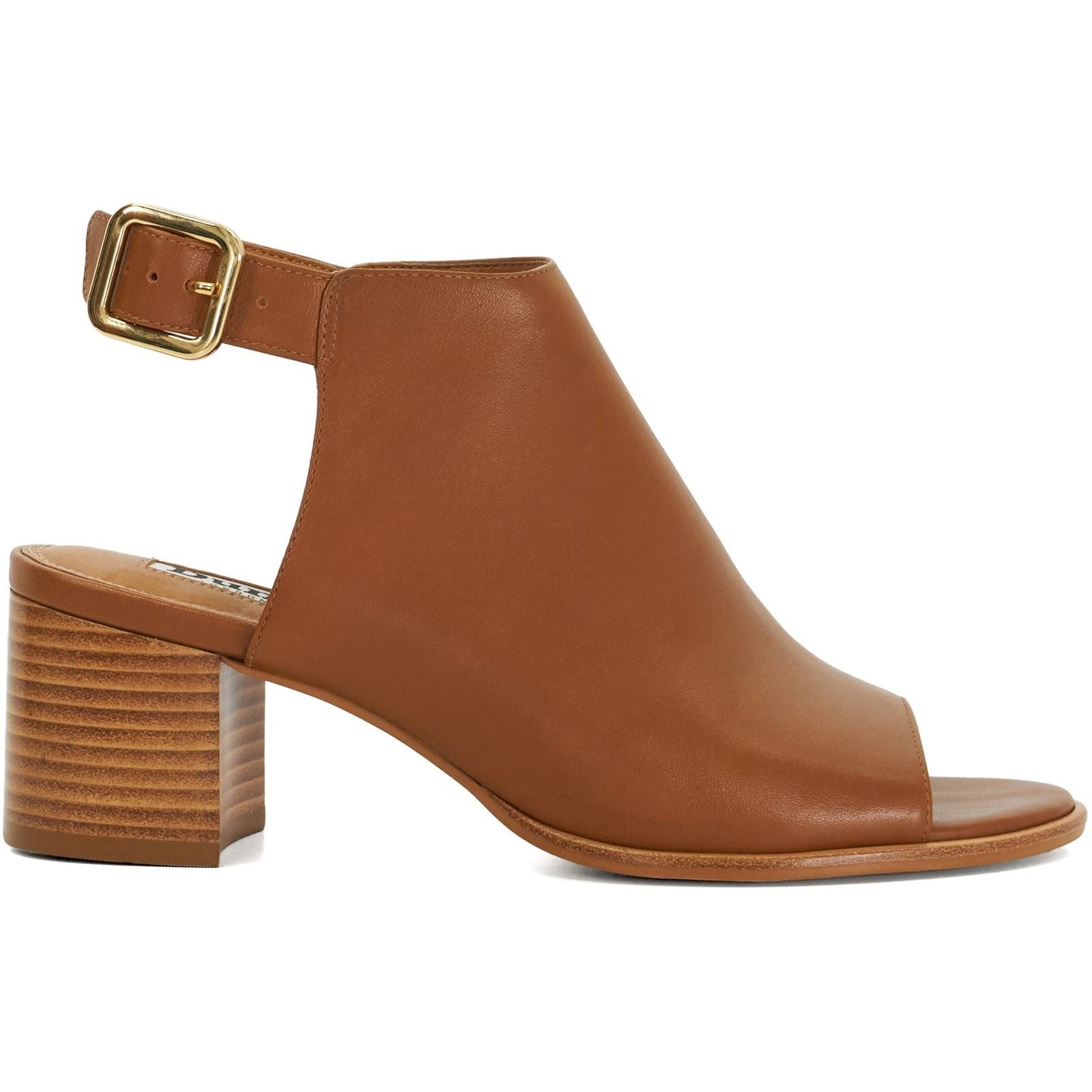 Dune Joupin Damen Sandalen Aus Leder In Tan