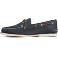 Sperry Authentic Gold Cup Herren Bootsschuhe Aus Leder In Marineblau