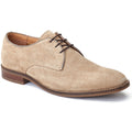 Base London Bronte Leder Herren Sand Oxford Schuhe