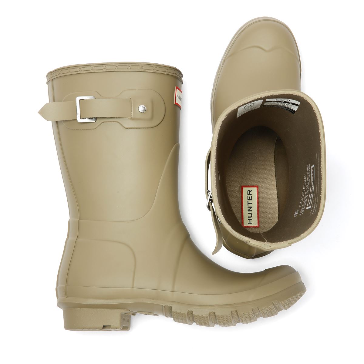 Hunter Original Short Gummi Damen Braune Gummistiefel