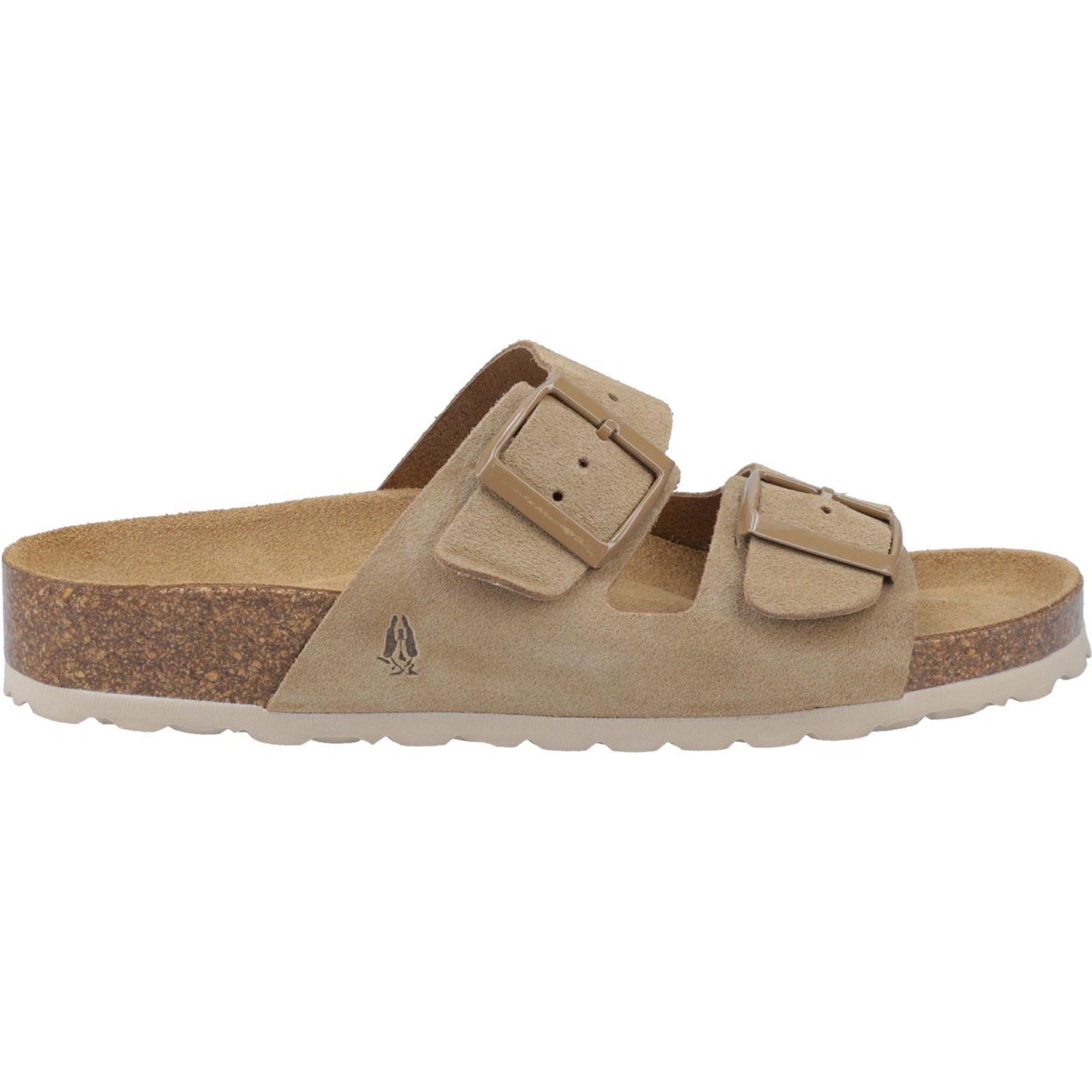 Hush Puppies Blaire Damen Sandalen Aus Wildleder In Taupe