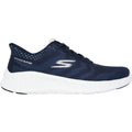 Skechers Go Walk Now Khloe Damen Textile Sneaker in Marineblau/Weiß