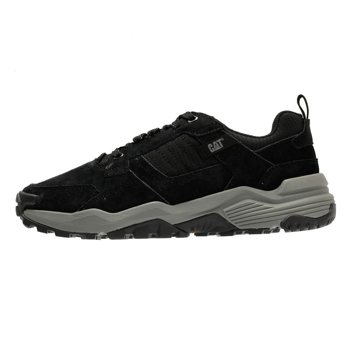 Caterpillar Grapple Wildleder Herren Schwarz Sneakers