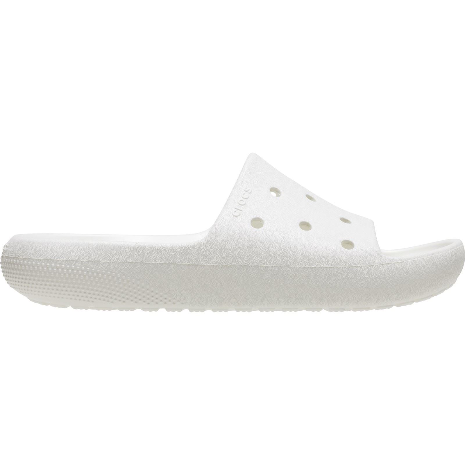 Crocs Classic Slide Thermoplastische Weiße Folien