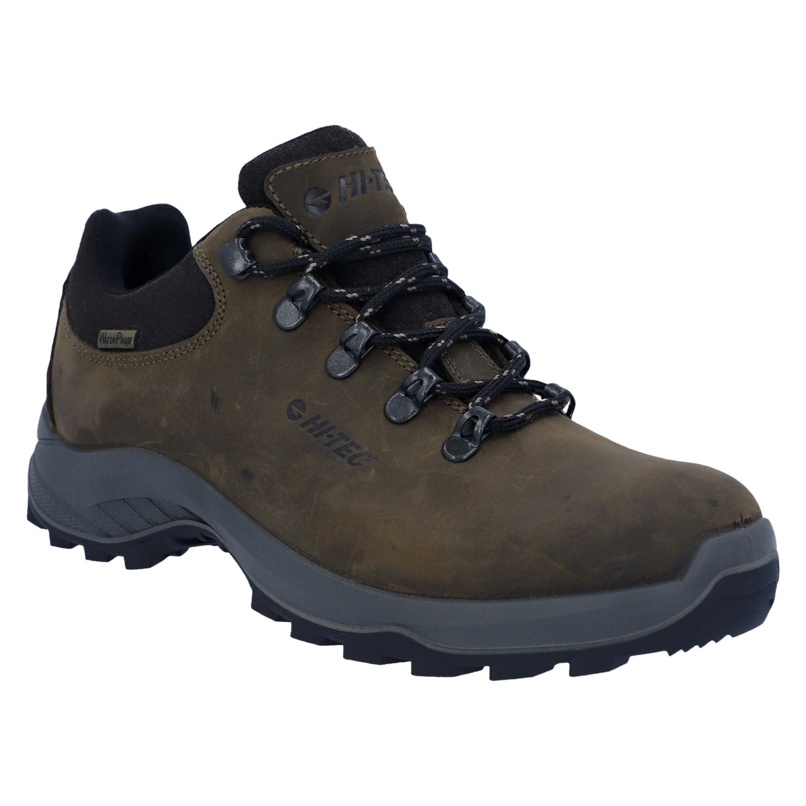 Hi-Tec Walk Lite Camino Ultra Damen Wanderschuhe Aus Braunem Leder