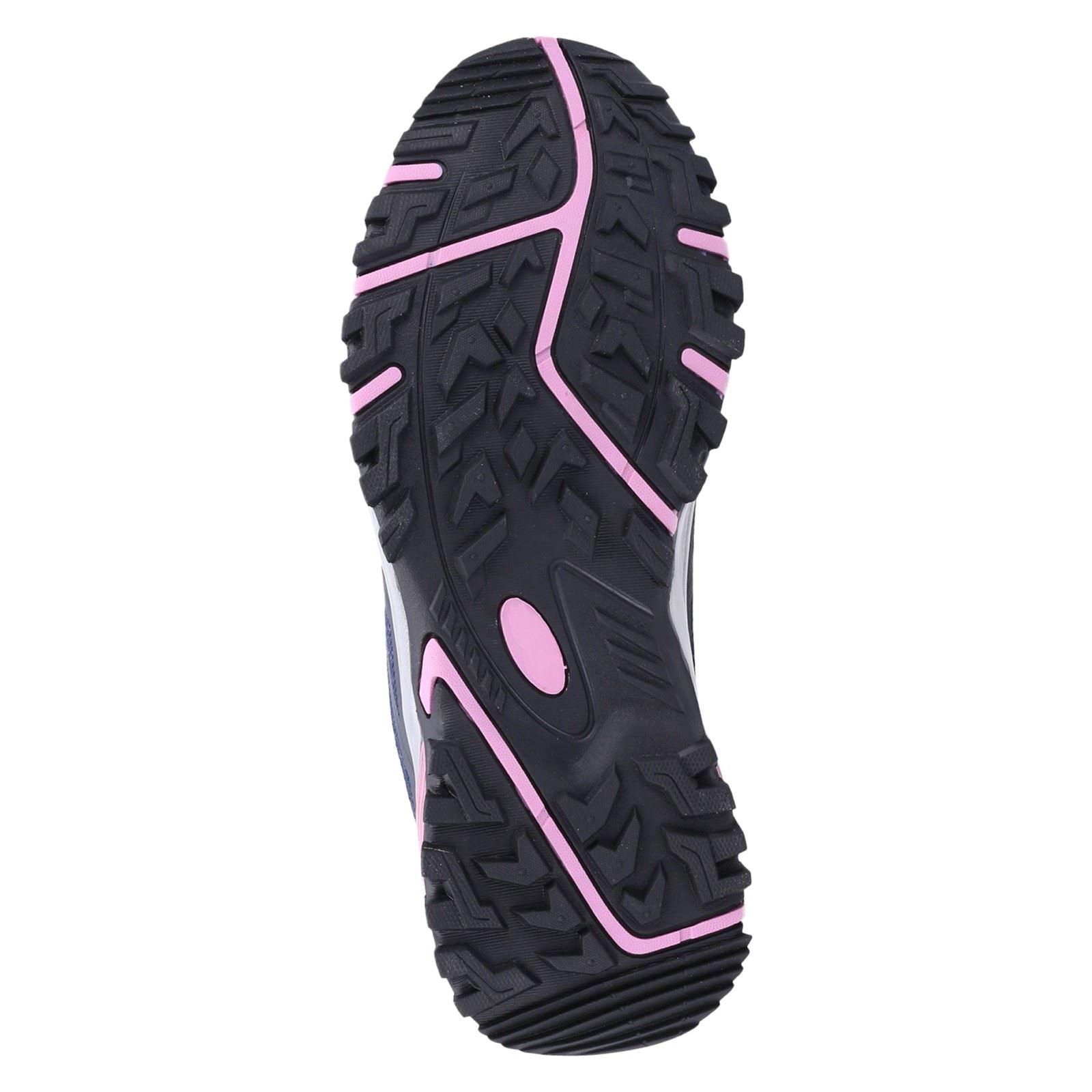 Cotswold Wychwood Low Recyceltes Kunststoff+Synthetisches Pu Damen Wanderschuhe In Marine/Rosa