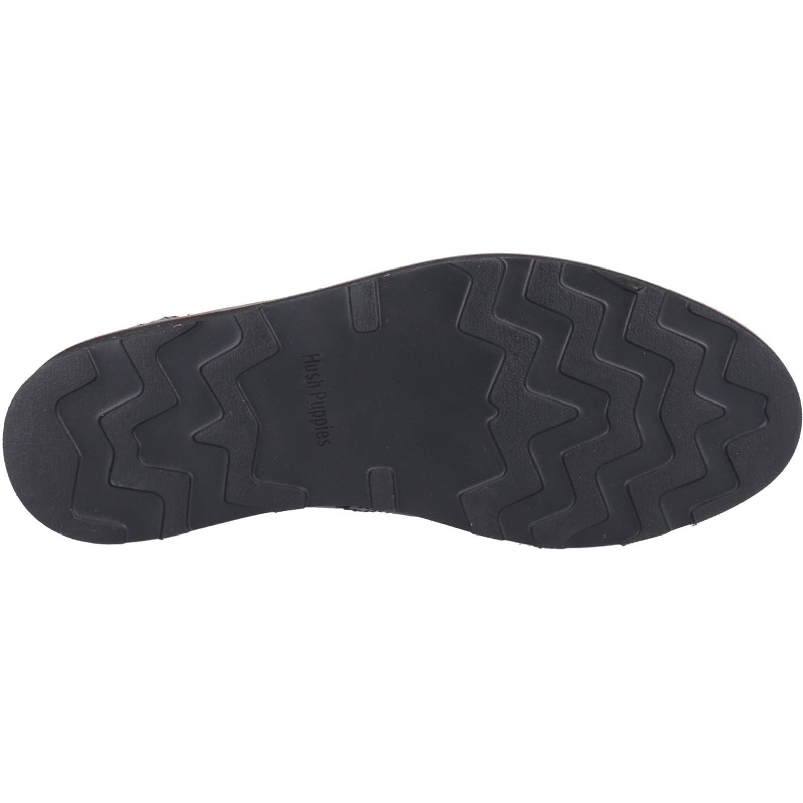 Hush Puppies Kendrick Herrenschuhe Aus Schwarzem Leder