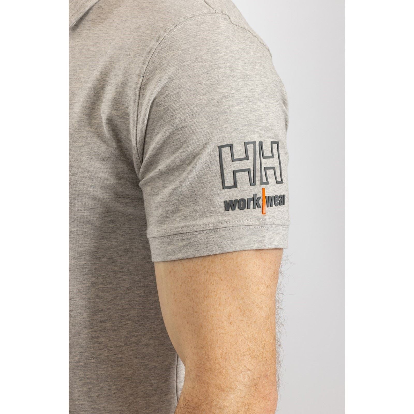 Helly Hansen Workwear Kensington Baumwoll Herren Poloshirt In Grau