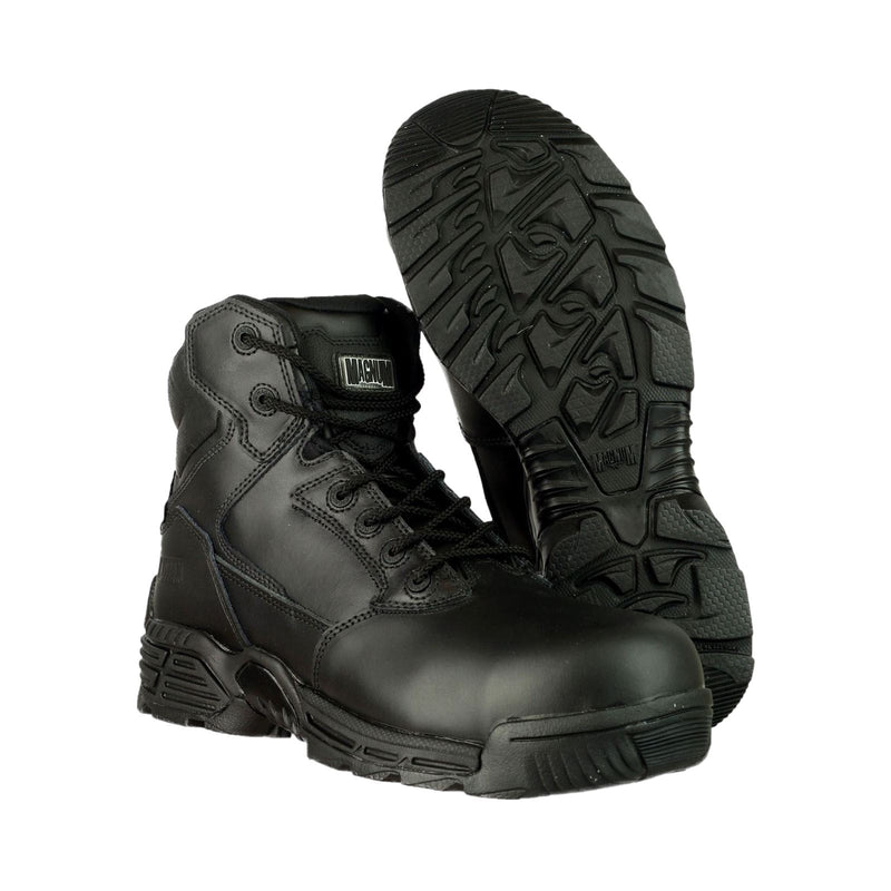 Magnum Stealth Force 6.0 Leder Schwarze Sicherheitsschuhe