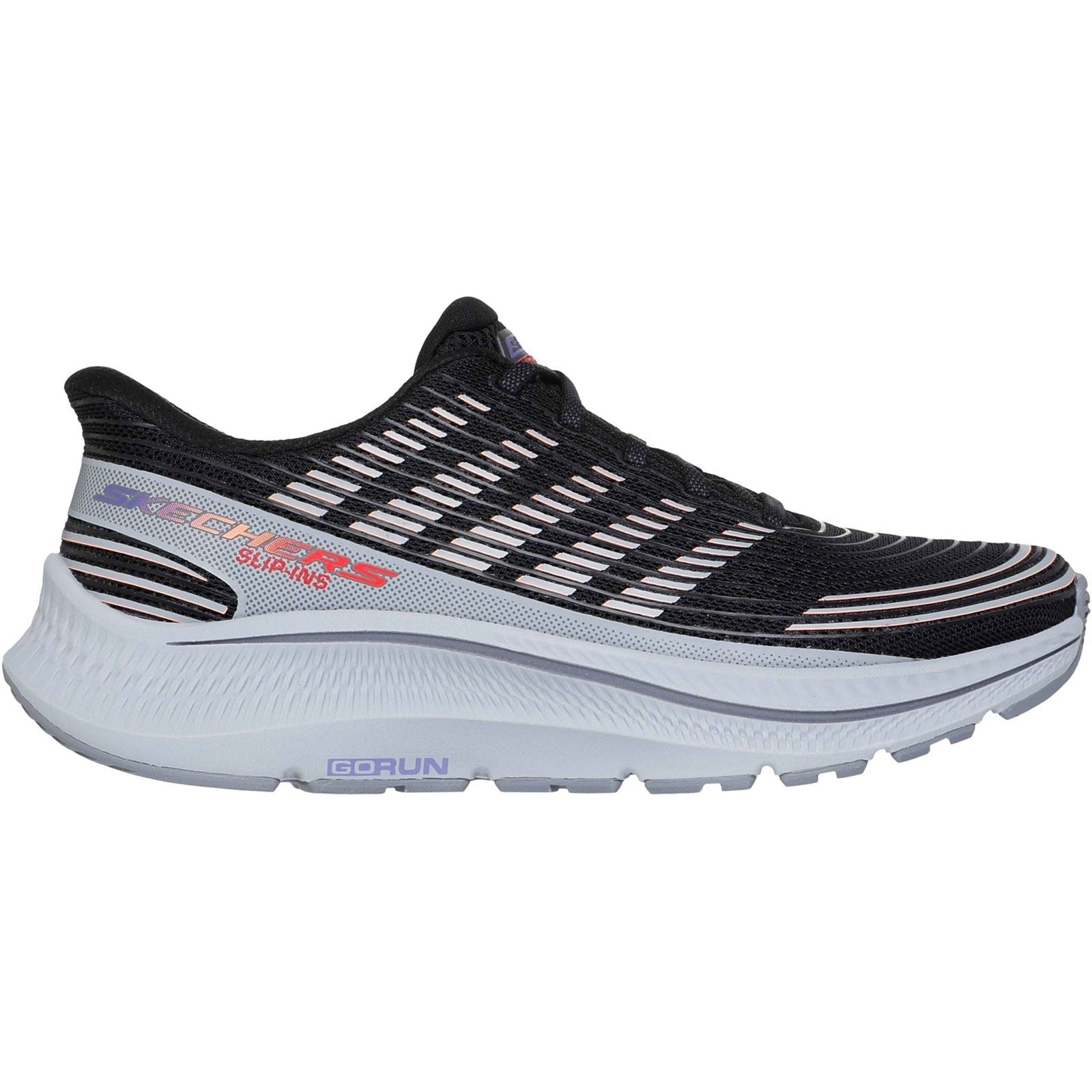 Skechers GO RUN Consistent 2.0 - Senna Textil Damen Schwarz/Multi Sneaker