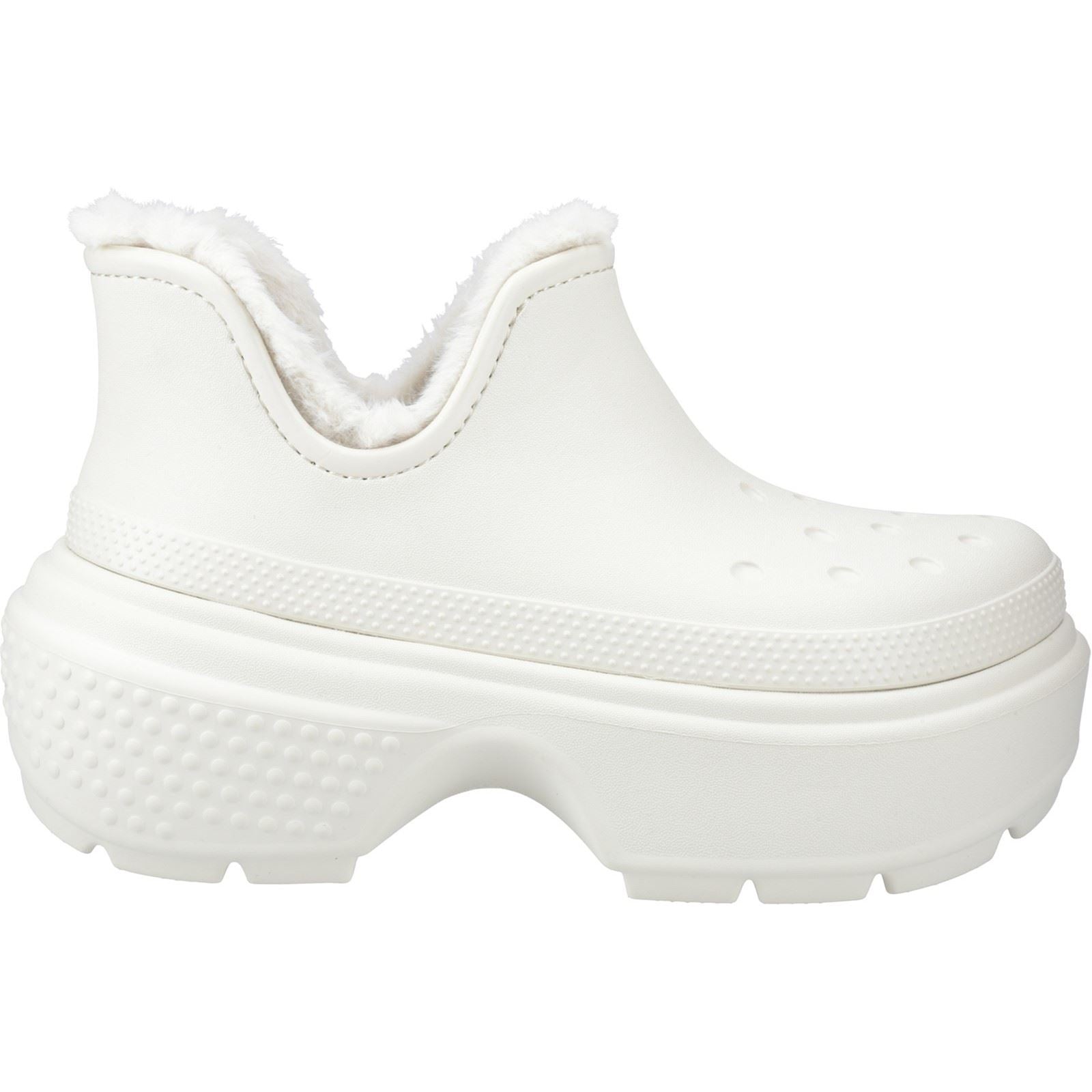 Crocs Stomp Shorty Damen Leinenstiefel Aus Thermoplast