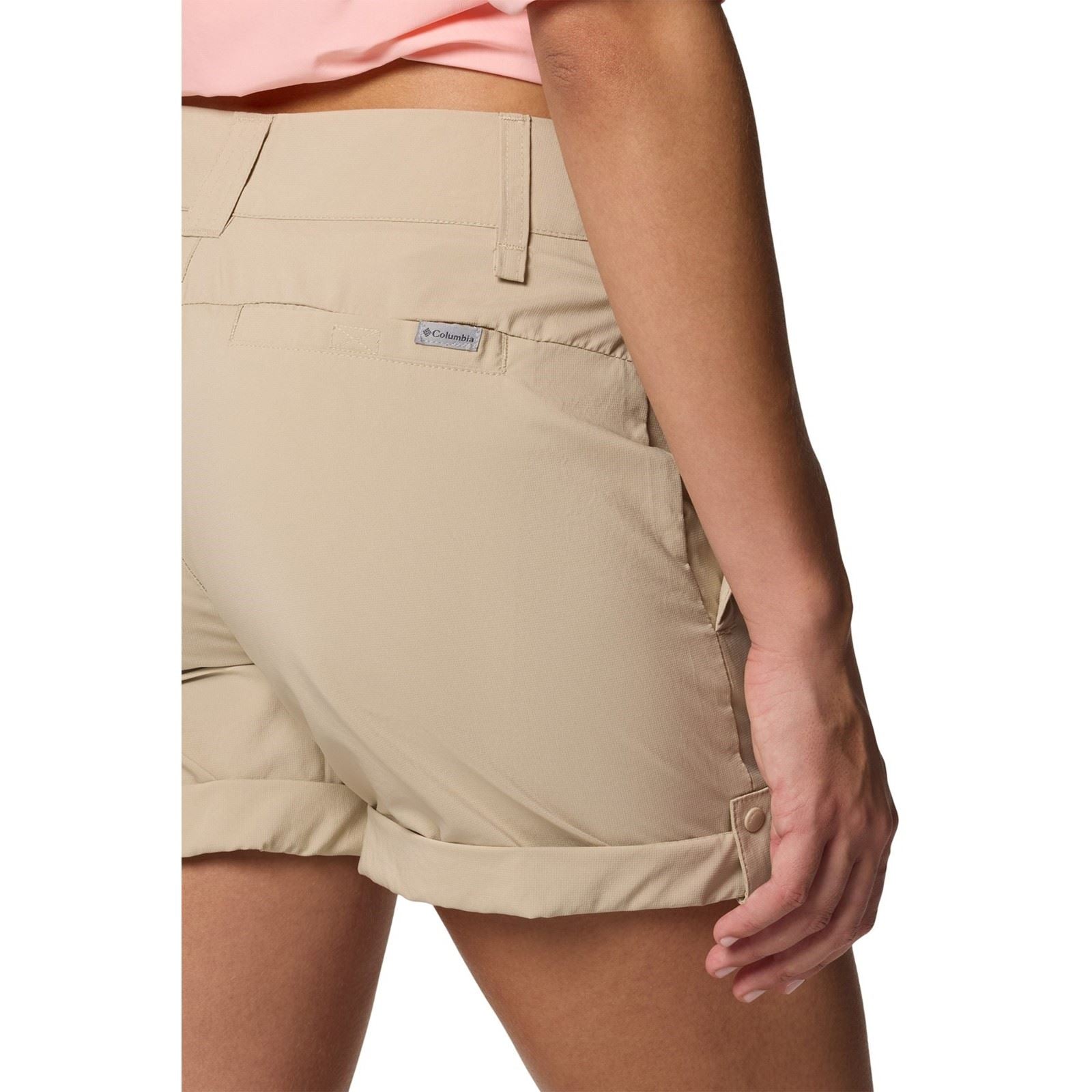 Columbia Silver Ridge Utility Short Polyester Damen Braune Wanderhose