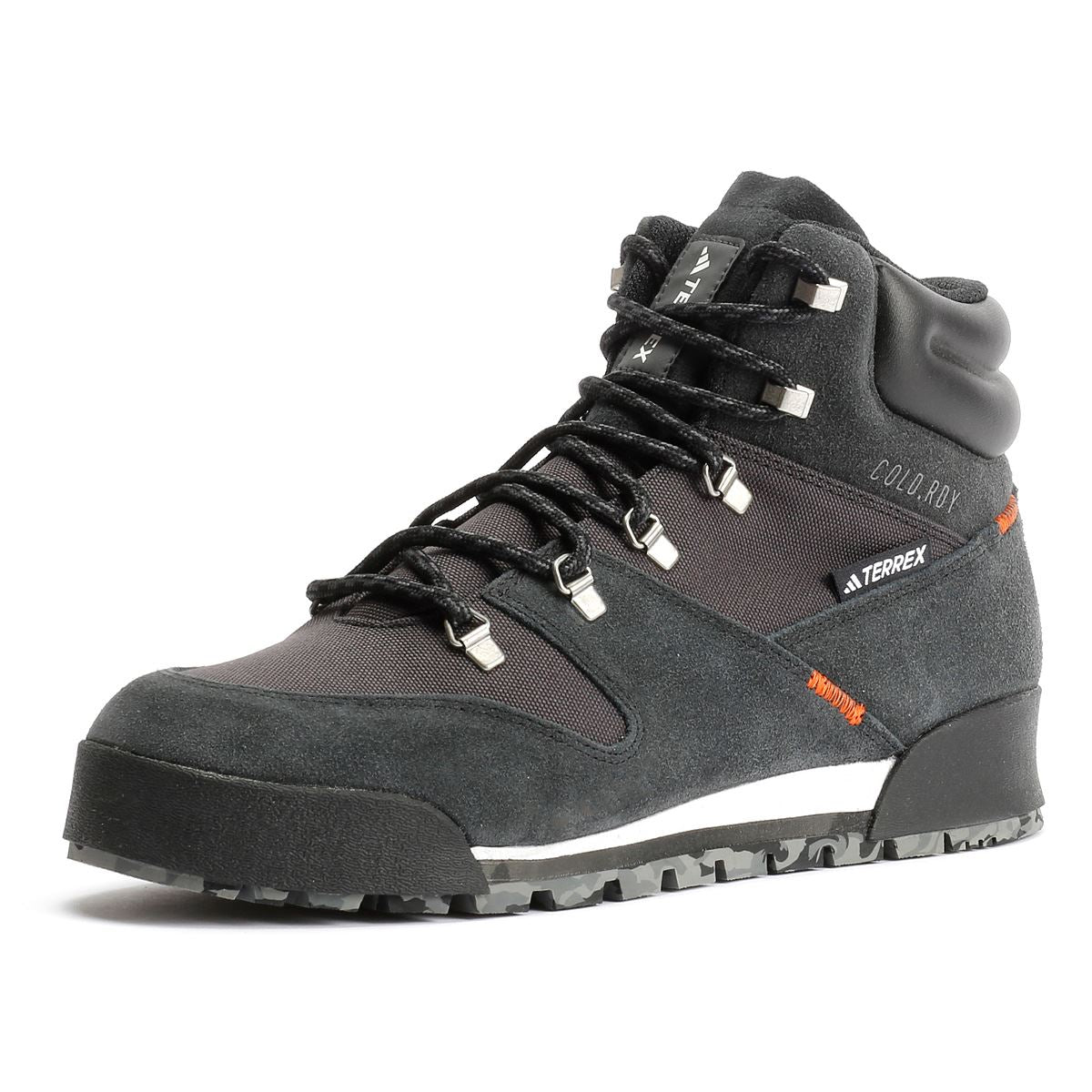 Adidas Terrex Snowpitch COLD.RDY Wildleder Herren Schwarze Stiefel