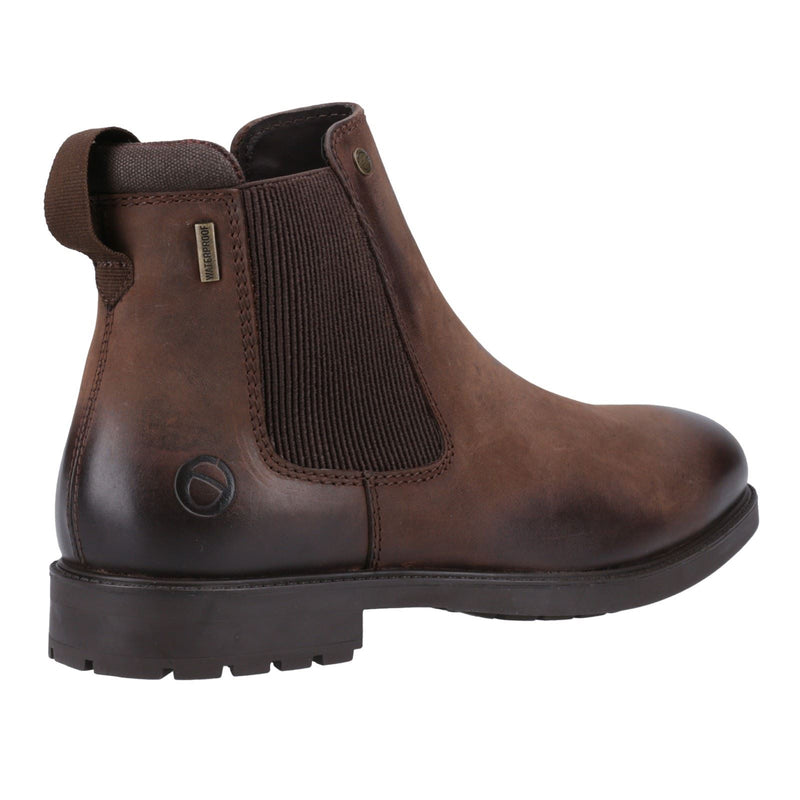 Cotswold Gretton Leder Herren Stiefel Braun