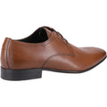 Base London Seymour Leder Herren Oxford Schuhe In Verbranntem Braun.