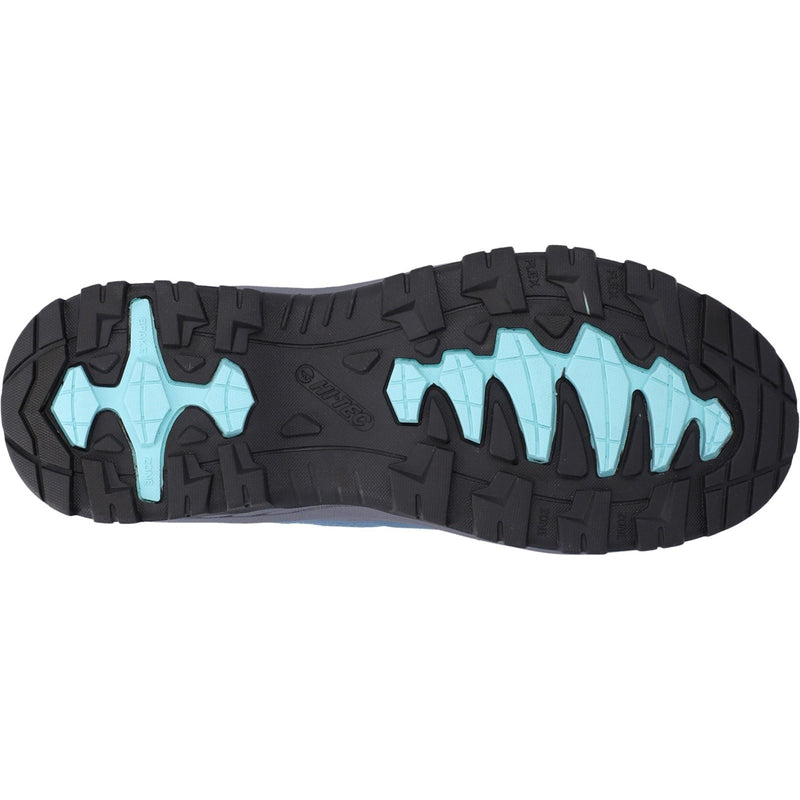 Hi-Tec Storm Expedition Sport Polyester Damen Wanderschuhe In Mittelblau