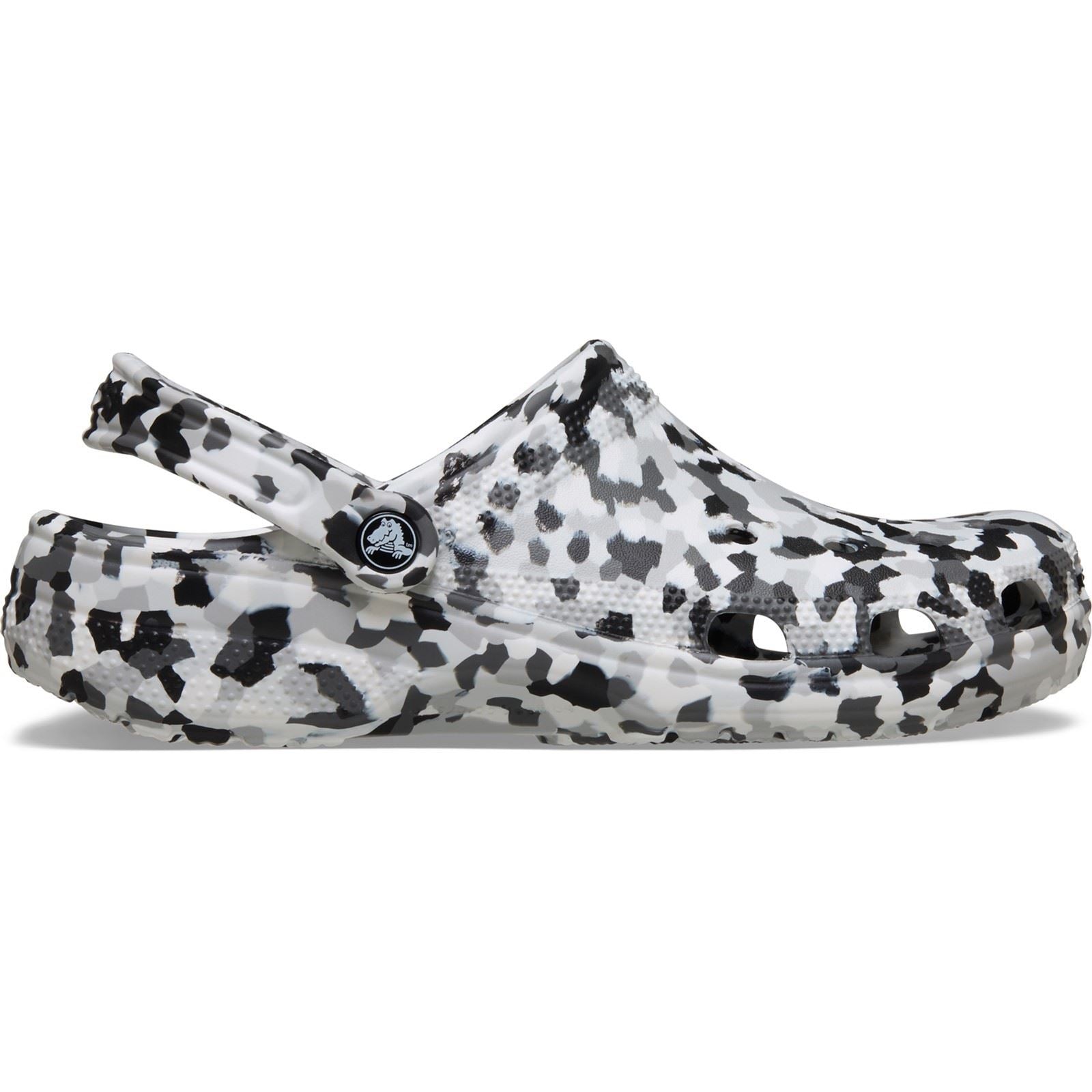 Crocs Classic Confetti Eva Schwarz/Weiß Clogs