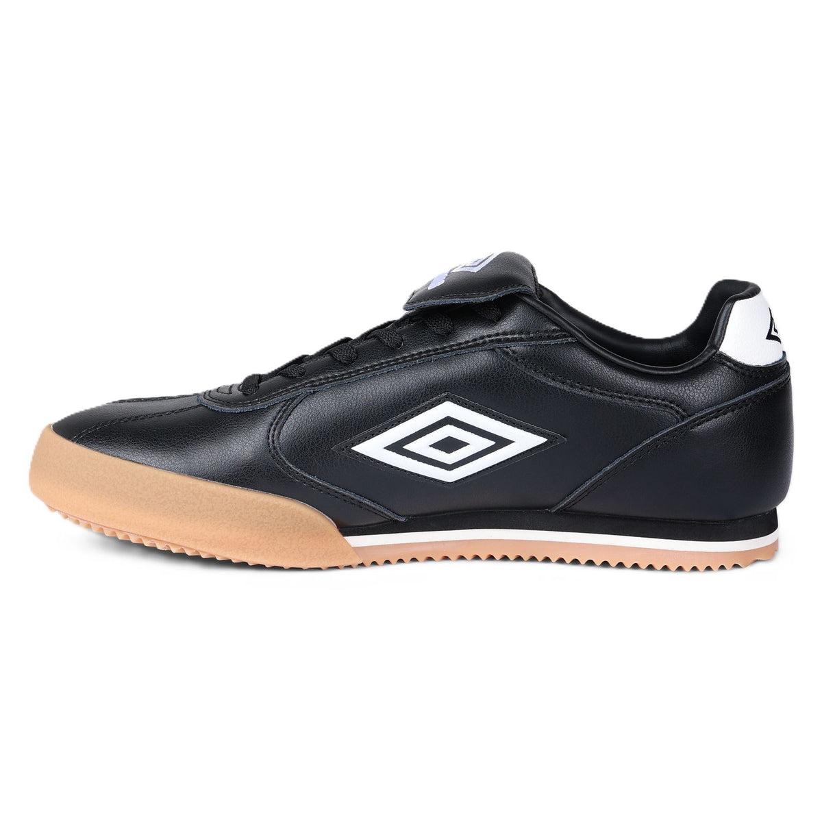 Umbro 5V5 Leder Schwarze Sneakers