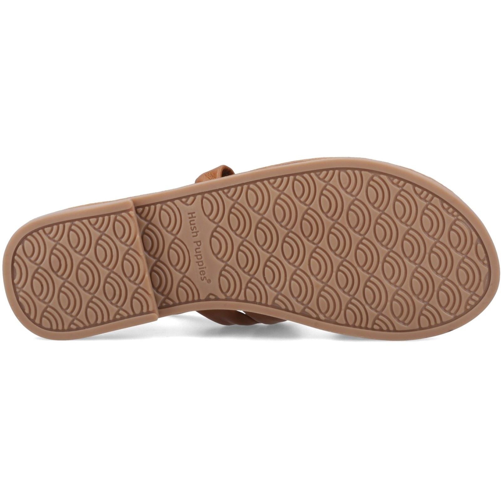 Hush Puppies Hope Leder Damen Tan Sandalen