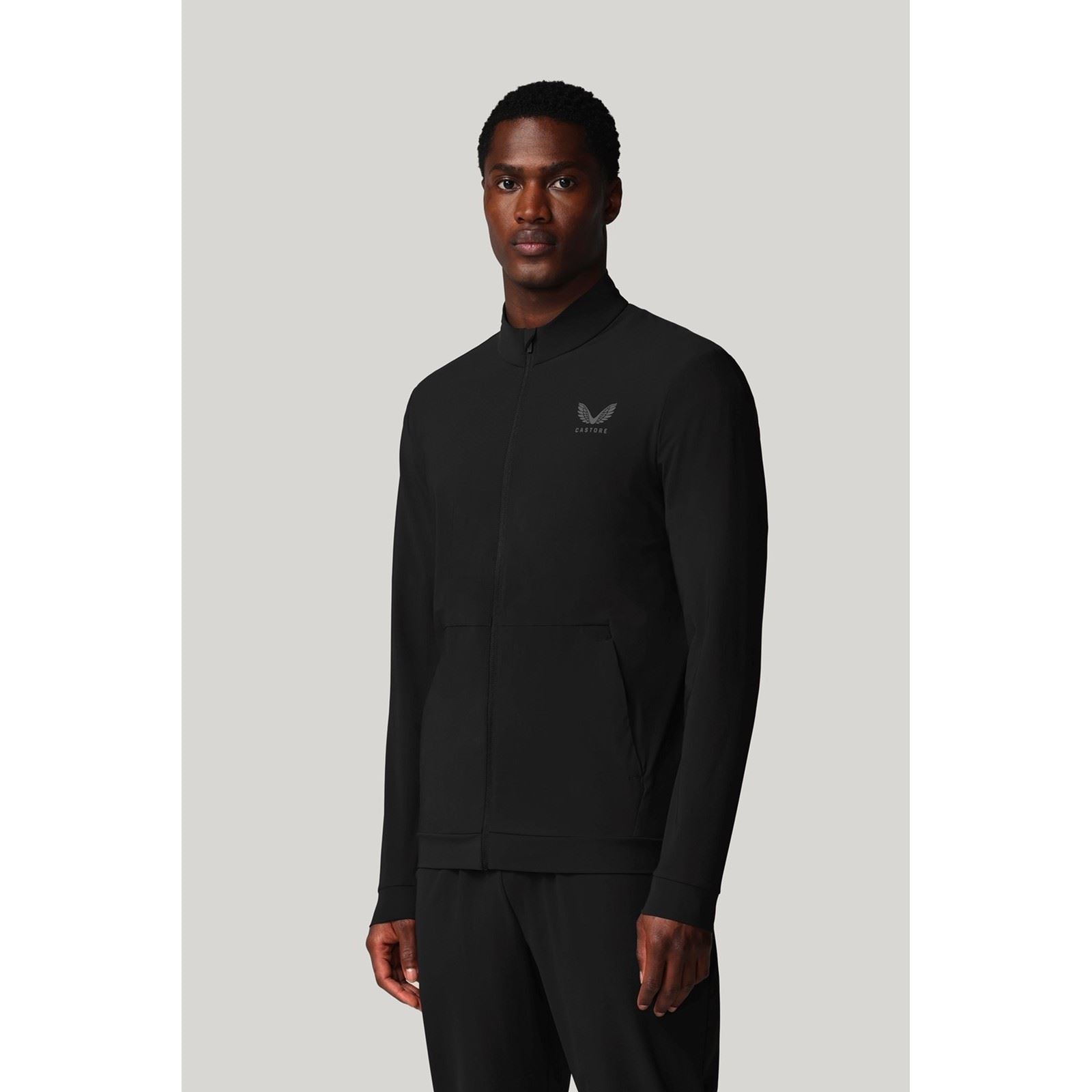 Castore Tech Training Herren Schwarze Trainingsjacken