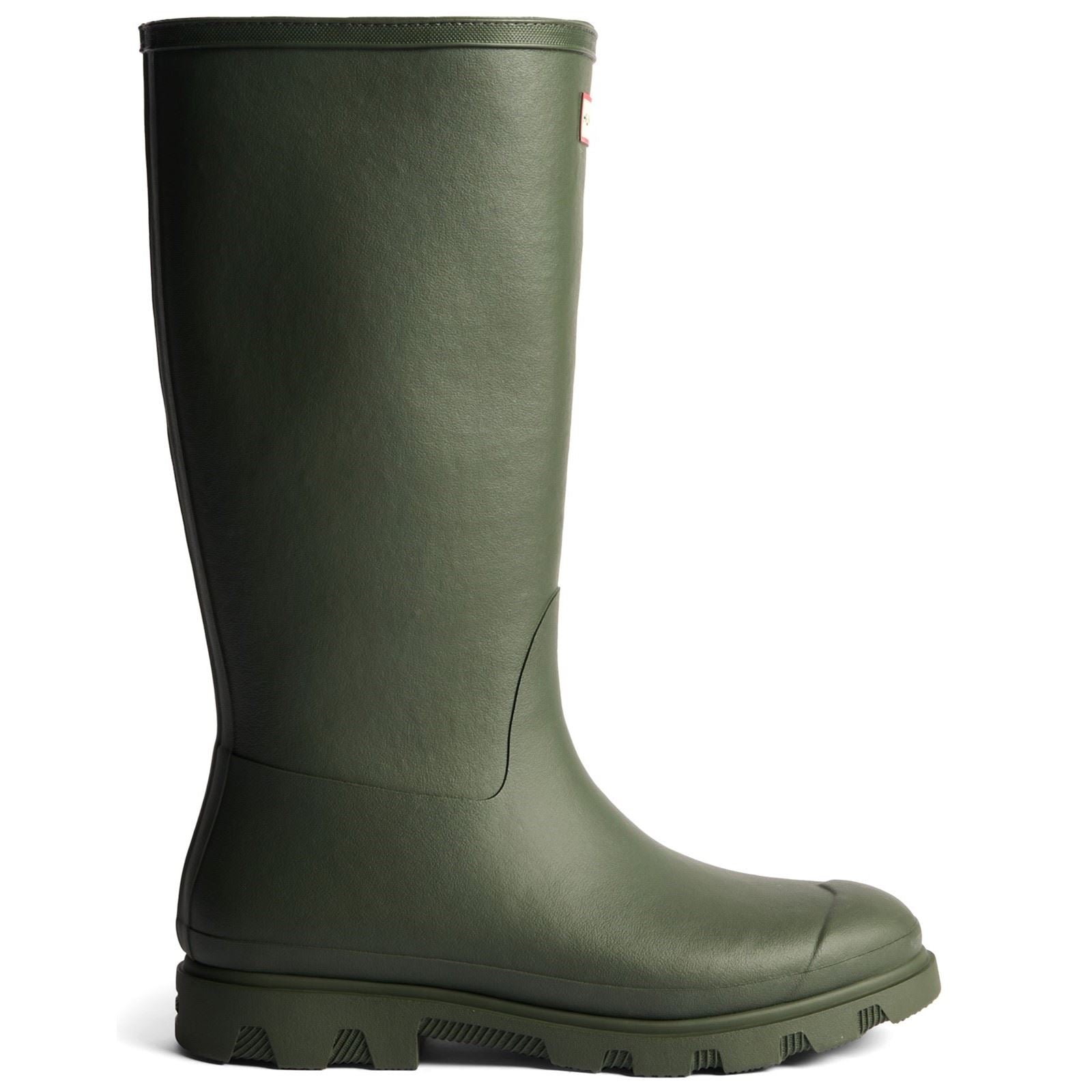 Hunter Downpour Tall Insulated Gummi Frauen Dunkeloliven Wellington-Stiefel