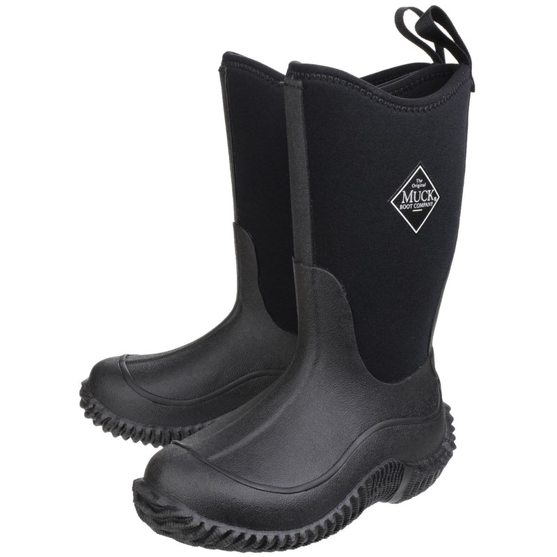 Muck Boots Hale Gummistiefel für Kinder Unisex Schwarz