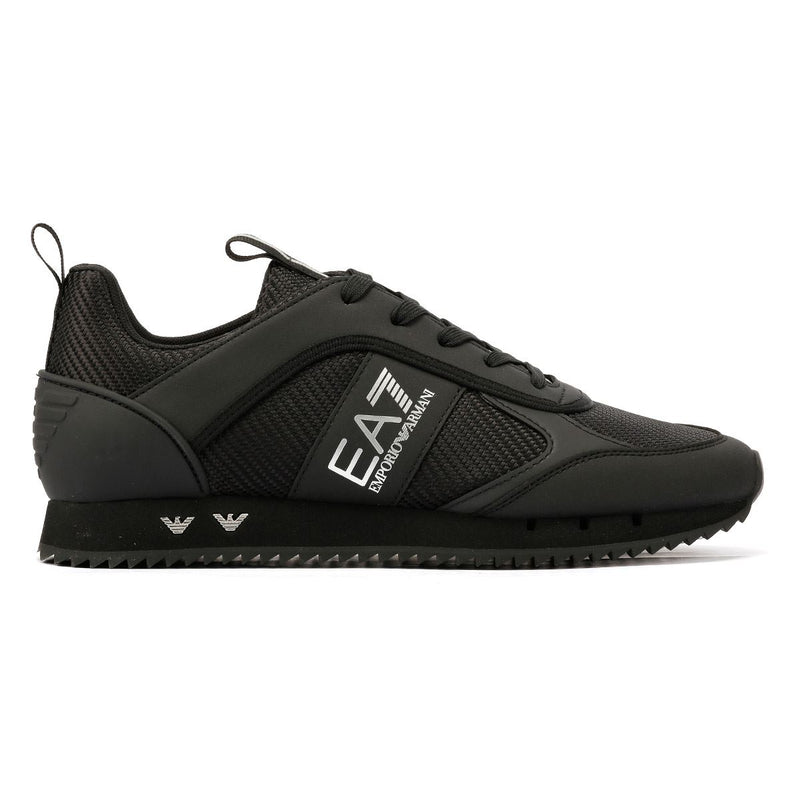 EA7 Black & White Carbon Herren Schwarze Turnschuhe