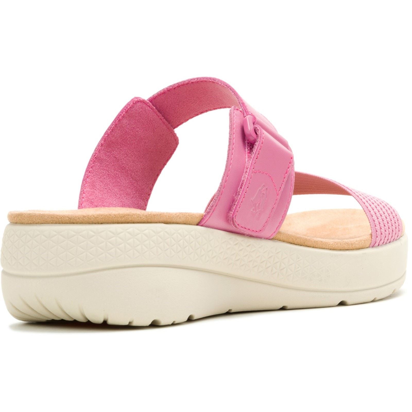 Hush Puppies Breathe Gore Leder Damen Rose Sandalen