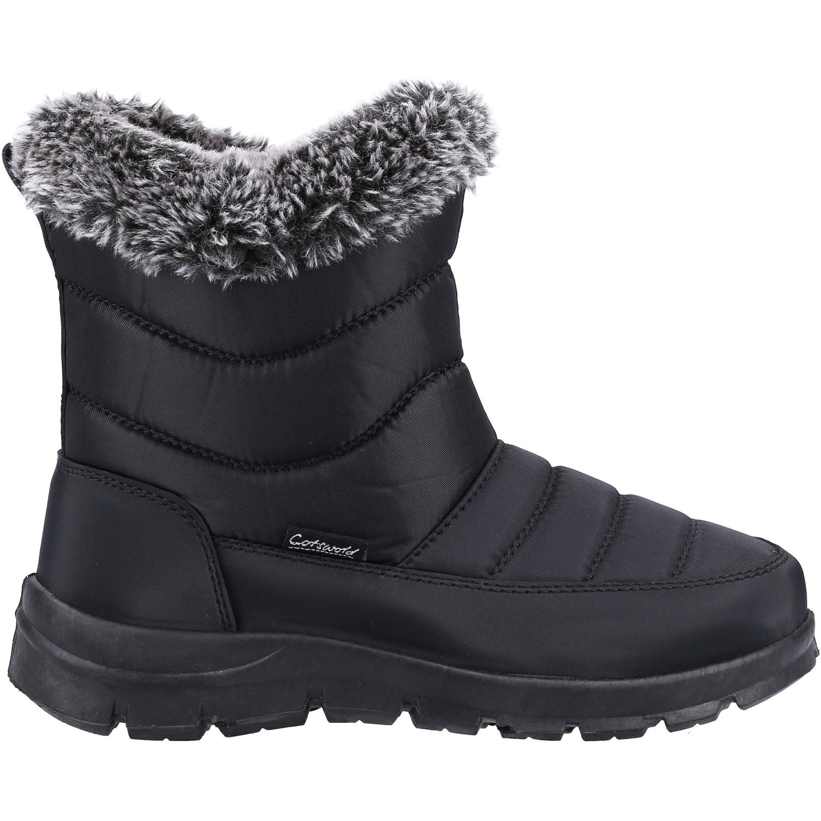 Cotswold Longleat Schwarze Gummistiefel