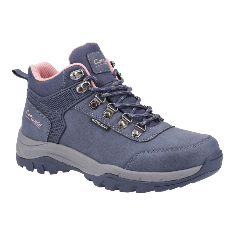 Cotswold Overbury Polyurethan Damen Wanderschuhe In Marineblau