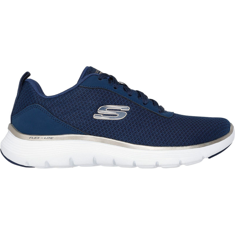 Skechers Flex Appeal 5.0 Uptake Damen Sneaker In Marineblau/Gold
