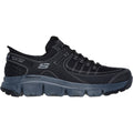 Skechers Summits AT Synthetische Herren-Wanderstiefel In Schwarz/Anthrazit.