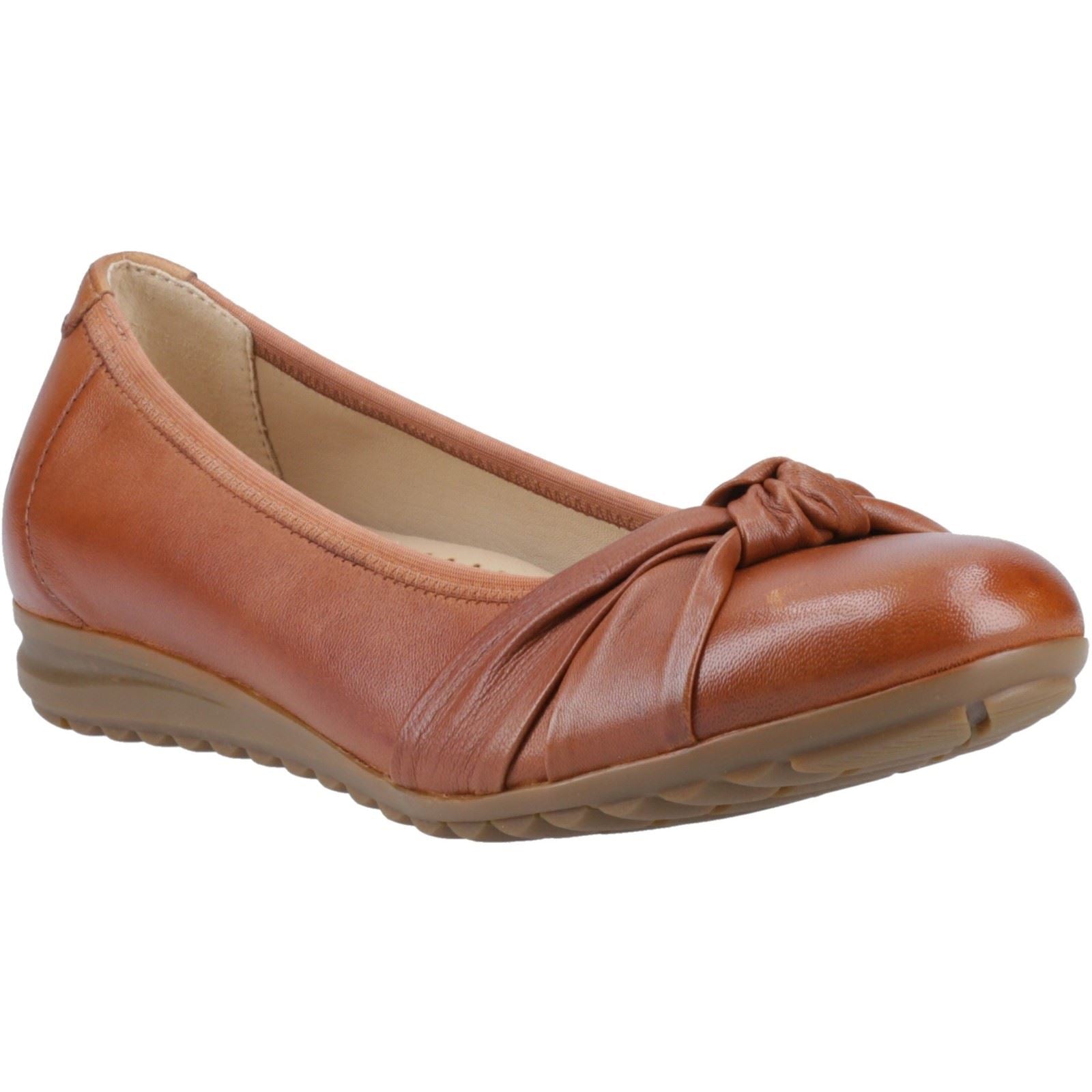 Hush Puppies Lilith Leder Damenschuhe In Braun
