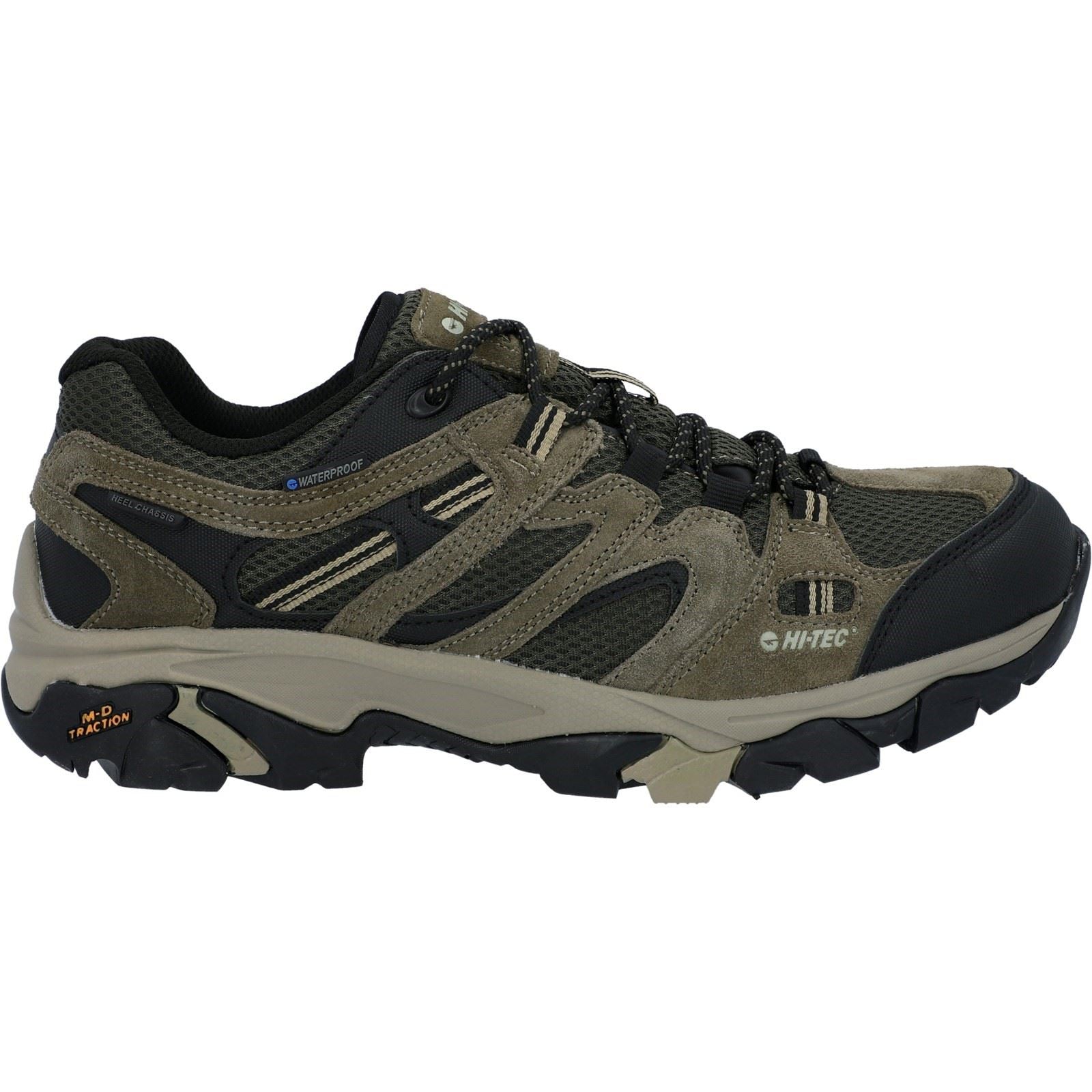 Hi-Tec Apex Lite Low Herren Wanderschuhe aus Polyester in Taupe