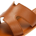 Tower London Cut Out Damen Maultiere Aus Braunem Leder