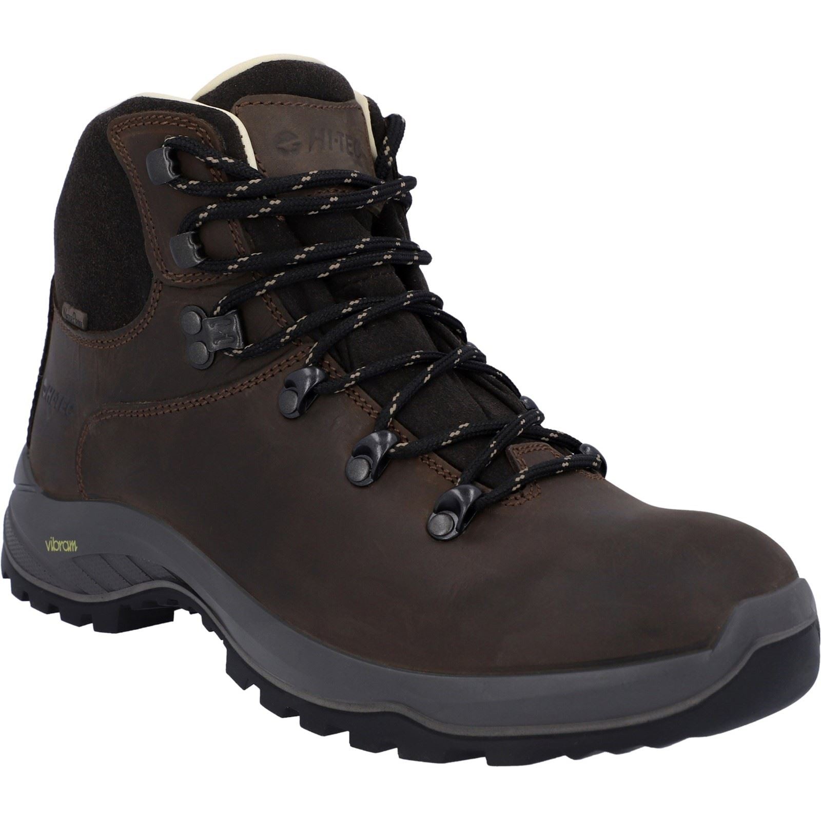 Hi-Tec Ravine Pro Herren Wanderschuhe Aus Braunem Leder