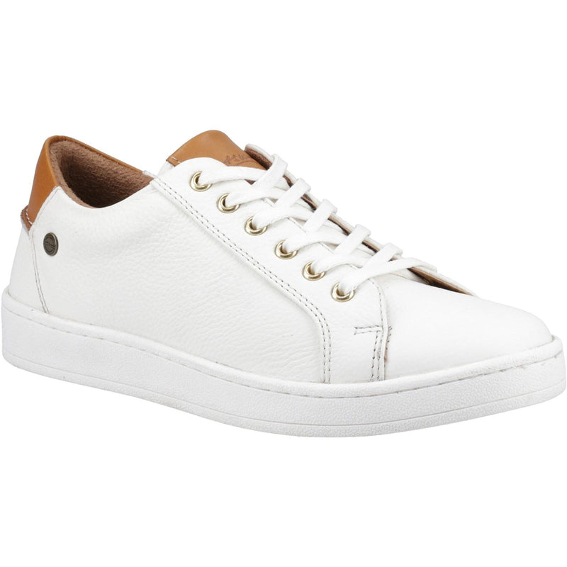 Cotswold Radcot Damen Sneaker Aus Weißem Leder